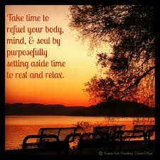 take time to relax