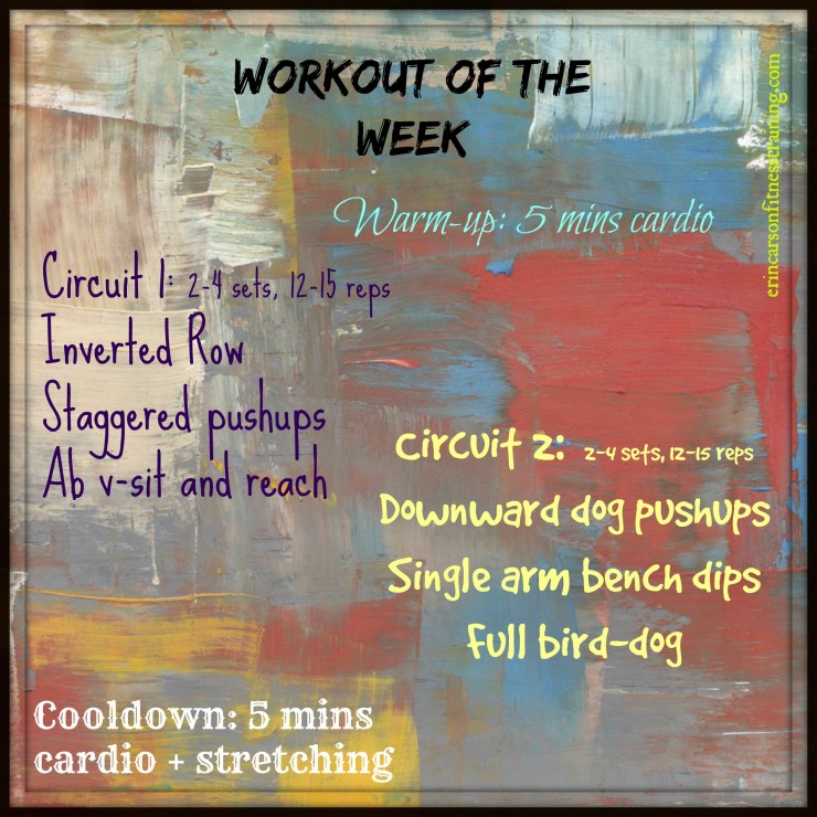 Workout of the week 100614