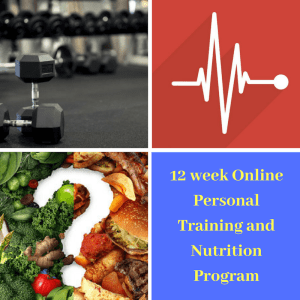 12 week Online Personal Training and Nutrition Guidance Program
